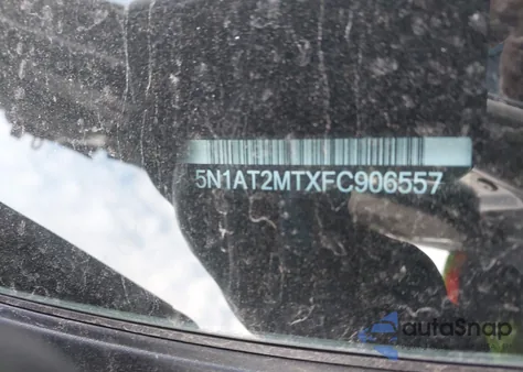 2015 Nissan Rogue Sv z USA, uszkodzony, nr VIN 5N1AT2MTXFC906557